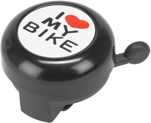 Dimension "I Heart My Bike" Black Bell