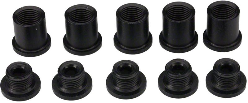 Problem-Solvers-10mm-Double-Chainring-Bash-Guard-Dual-Hex-Black-Alloy-Chainring-Bolts-Set-CR1478-5
