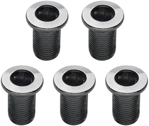 Problem Solvers 12.5mm Inner Chainring Bolts Silver Chromoly