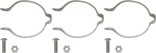 Problem Solvers 28.6 Stainless Clamp-on Cable Guides Set/3