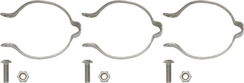 Problem Solvers 25.4 Stainless Clamp-on Cable Guides Set/3