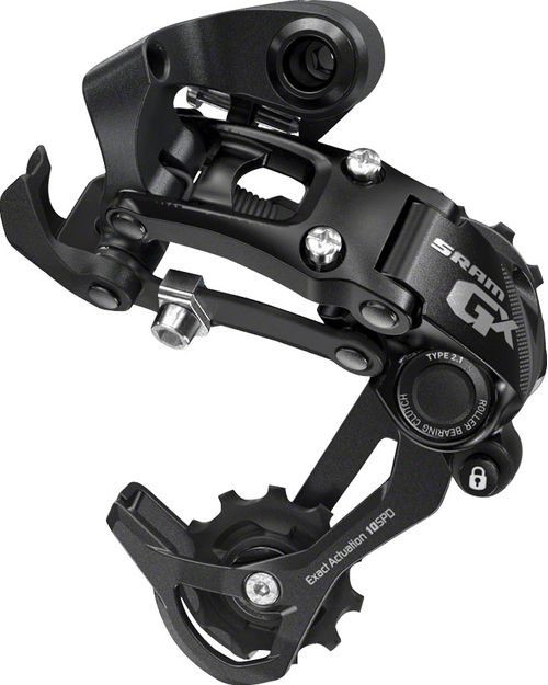SRAM GX Rear Derailleur - 10 Speed, Short Cage, Black
