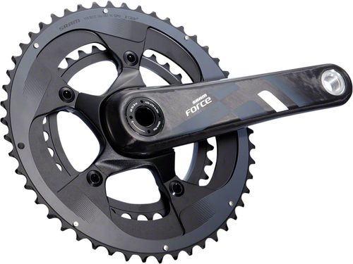 SRAM Force 22 Crankset - 172.5mm, 11-Speed, 50/34t, 110 BCD, GXP Spindle Interface, Black
