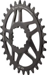 Wolf-Tooth-Elliptical-Direct-Mount-Chainring---30t-SRAM-Direct-Mount-Drop-Stop-For-SRAM-3-Bolt-Cranksets-6mm-Offset-Black-CR0186