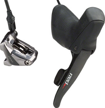 SRAM-Red-22-Flat-Mount-Hydraulic-Disc-Brake-with-Front-Shifter-950mm-Hose-Rotor-Sold-Separately-BR5837