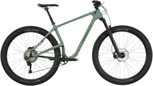 Salsa Woodsmoke SLX 1x11 29+ Bike - Matte Green/Gray