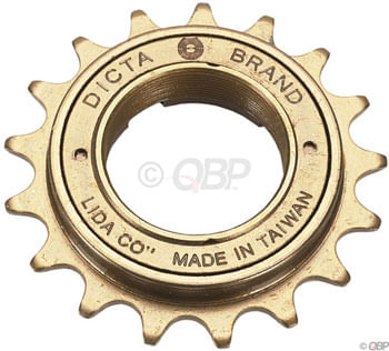 Dicta Standard BMX Freewheel - 16t, Gold