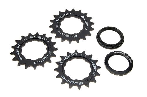 Sugino Alloy Track Cog Carrier Set