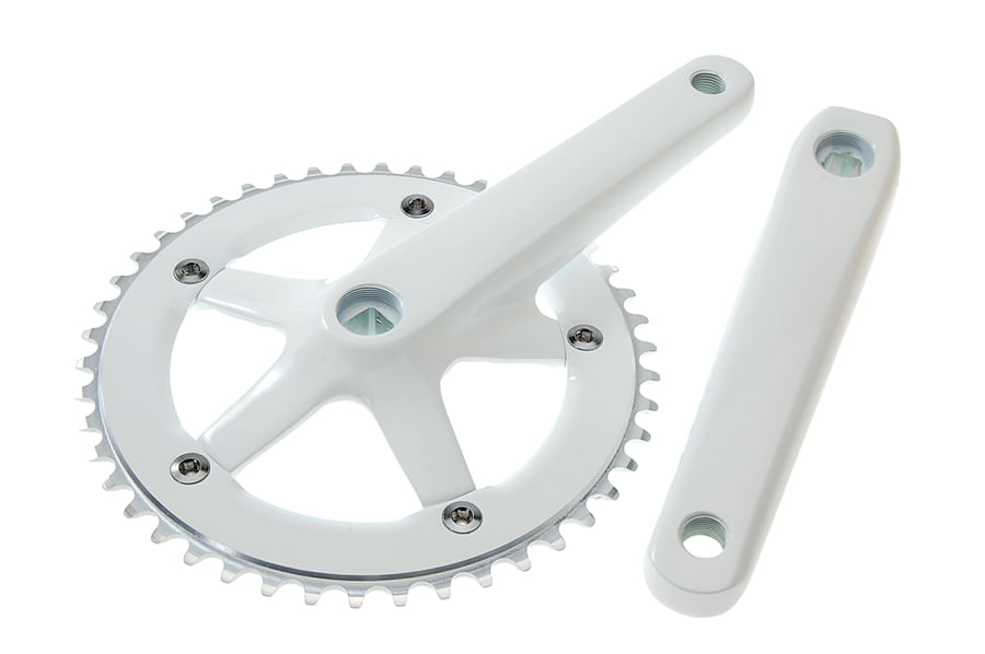 white crankset