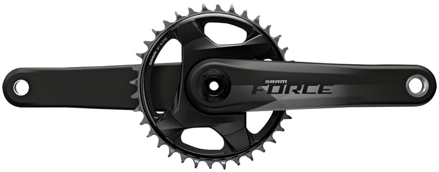 SRAM Force 1 AXS Crankset - 170mm, 12-Speed, 46t, 107 BCD