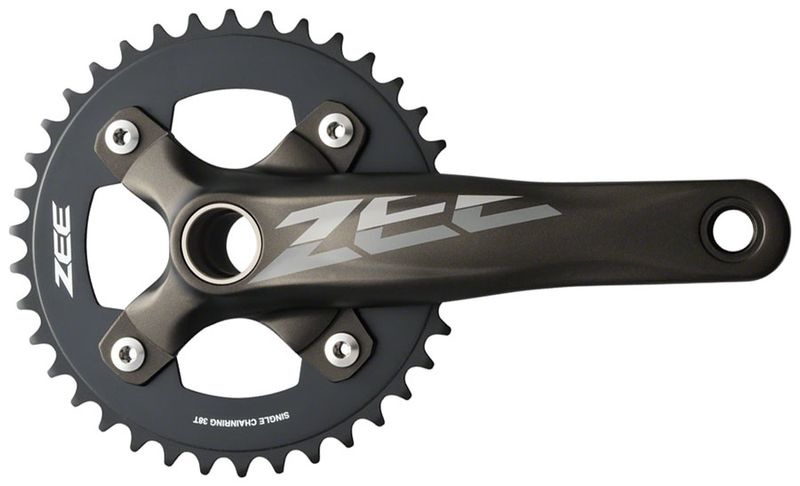Shimano-ZEE-FC-M640-Crankset---170mm-10-Speed-36t-104-BCD-Hollowtech-II-Spindle-Interface-Black-CK6401-5