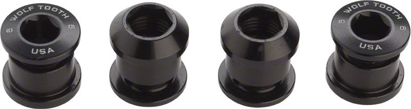 Wolf-Tooth-Set-of-4-Chainring-Bolts-for-1x-use-Dual-Hex-Fittings-Black-CH4727-5