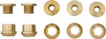 Wolf-Tooth-1x-6mm-Chainring-Bolt--Gold-Set-of-5-Dual-Hex-Fittings-CR0616-5