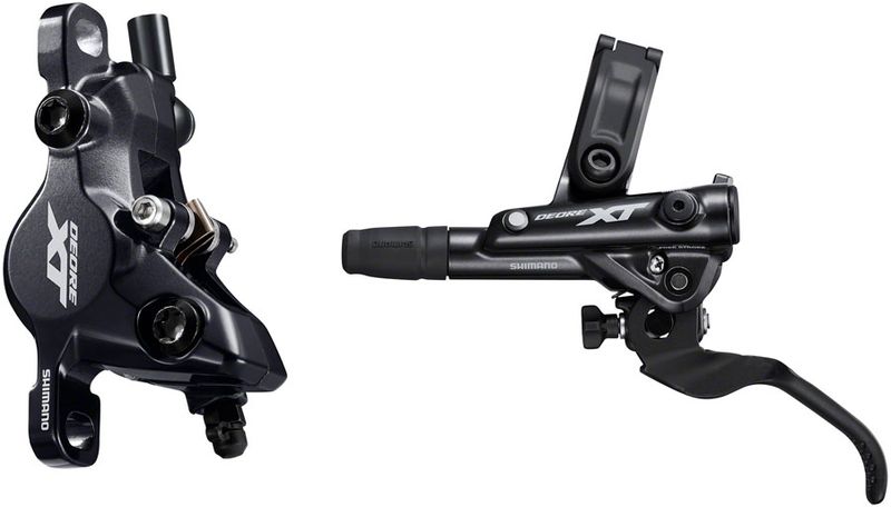 Shimano-Deore-XT-BL-M8100-BR-M8100-Disc-Brake-and-Lever---Front-Hydraulic-Post-Mount-2-Piston-Black-BR8382-5