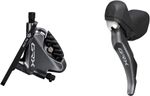 Shimano-GRX-ST-RX810-2-x-11-Speed-Left-Drop-Bar-Shifter-Hydraulic-Brake-Lever-with-BR-RX810-Flat-Mount-Caliper-1000mm-Hose-LD0634-5