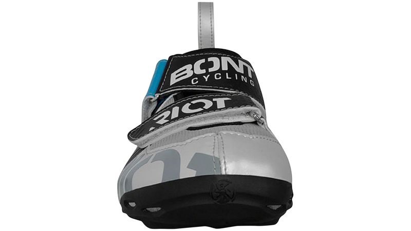 BONT Riot TR Triathlon Shoe Euro 44.5 Pearl White Black