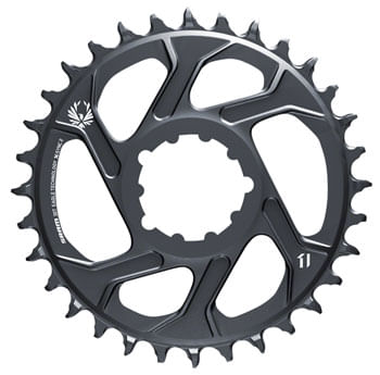 SRAM-Eagle-X-SYNC-2-Direct-Mount-Chainring---30t-Direct-Mount--4mm-Offset-Lunar-Grey-CR2653