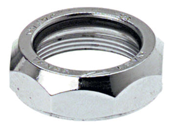 Tange-Seiki Levin CDS 1" Steel Top Nut Silver