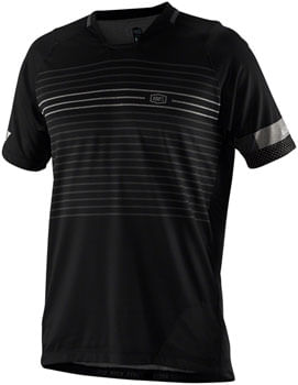 100% Celium Men's Jersey: Black SM