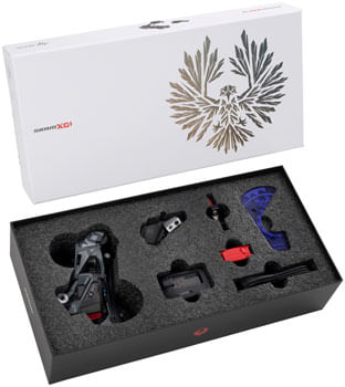 SRAM X01 Eagle AXS Upgrade Kit - Rear Derailleur, Battery, Eagle AXS Controller w/ Clamp, Charger/Cord