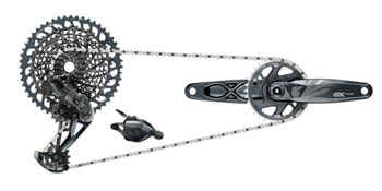 SRAM-GX-Eagle-Groupset---170mm-Boost-Crankset-32t-DUB-Trigger-Shifter-Rear-Derailleur-12-Speed-10-52t-Cassette-and-12-Speed-Chain-KT1144