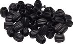 Jagwire-Mini-Tube-Tops-Frame-Protectors-for-4mm-or-5mm-Housing-or-Hose-Bag-of-50-Black-CA2252
