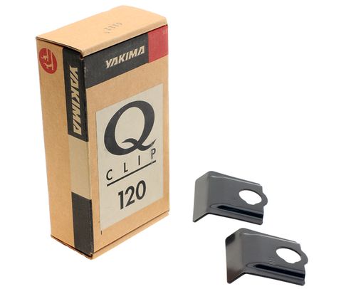 Yakima Q120 Q Tower Clips w/ R Pads & Vinyl Pads #0720 2 clips Q120