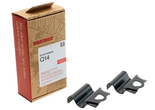 Yakima Q14 Q Tower Clips w/ A Pads & Vinyl Pads #00614 2 clips Q14