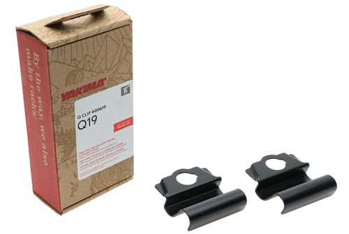 Yakima Q19 Q Tower Clips w/ D Pads & Vinyl Pads #00619 2 clips Q19