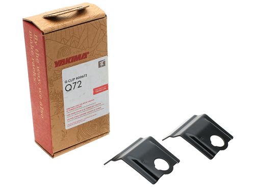 Yakima Q72 Q Tower Clips w/ E Pads & Vinyl Pads #00672 2 clips Q72