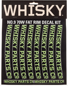 WHISKY-70w-Rim-Decal-Kit-for-2-Rims-Lime-Green-MA2713