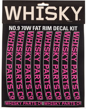 WHISKY-70w-Rim-Decal-Kit-for-2-Rims-Magenta-MA2714