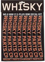 WHISKY-50w-Rim-Decal-Kit-for-2-Rims-Orange-MA2720