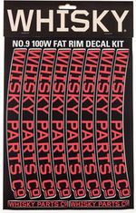 WHISKY-100w-Rim-Decal-Kit-for-2-Rims-Red-MA2741
