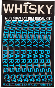 WHISKY-100w-Rim-Decal-Kit-for-2-Rims-Cyan-MA2742