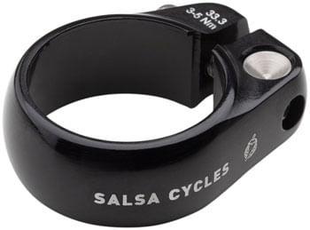 Salsa Lip-Lock Seat Collar 33.3mm Black