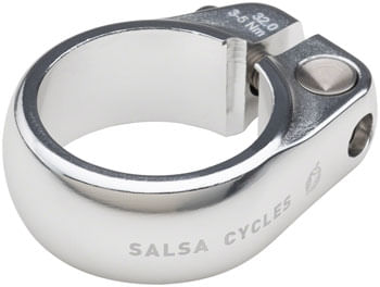 Salsa Lip-Lock Seat Collar 32.0mm Silver