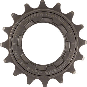 ACS Southpaw Freewheel - 16t, Gun Metal, For Left Hand Drive