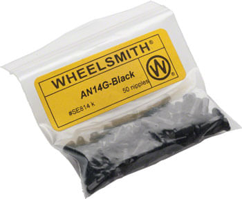 Wheelsmith-2-0-x-12mm-Black-Alloy-Nipples-Bag-of-50-WM7002