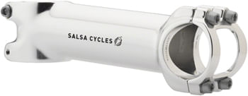 Salsa Guide Stem - 110mm, 31.8 clamp, +/-6, 1 1/8", Aluminum, Silver