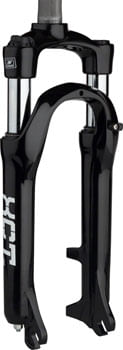 SR Suntour XCT JR-L 20 Suspension Fork - 20", 1-1/8" Threadless Steerer, 63mm, Disc, Black