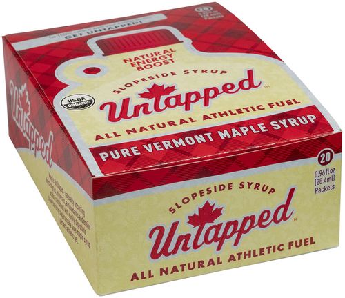UnTapped Maple Syrup Energy Gel - Maple, Box of 20