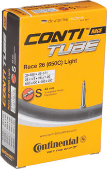 Continental-Light-650-x-20-25mm-42mm-Presta-Valve-Tube-TU9254