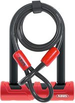 Abus-Ulitimate-U-Lock---x-5-5--Keyed-Black-Includes-Cobra-cable-LK2341