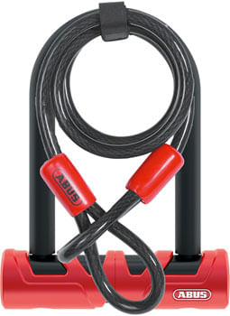Abus-Ulitimate-U-Lock---x-5-5--Keyed-Black-Includes-Cobra-cable-LK2341