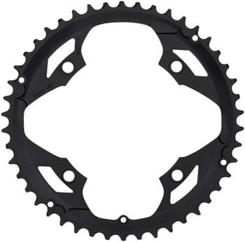 FSA-Omega-Vero-Pro-Road-Double-Chainring---46t-120-BCD-Aluminum-N-11-Black-CR4903