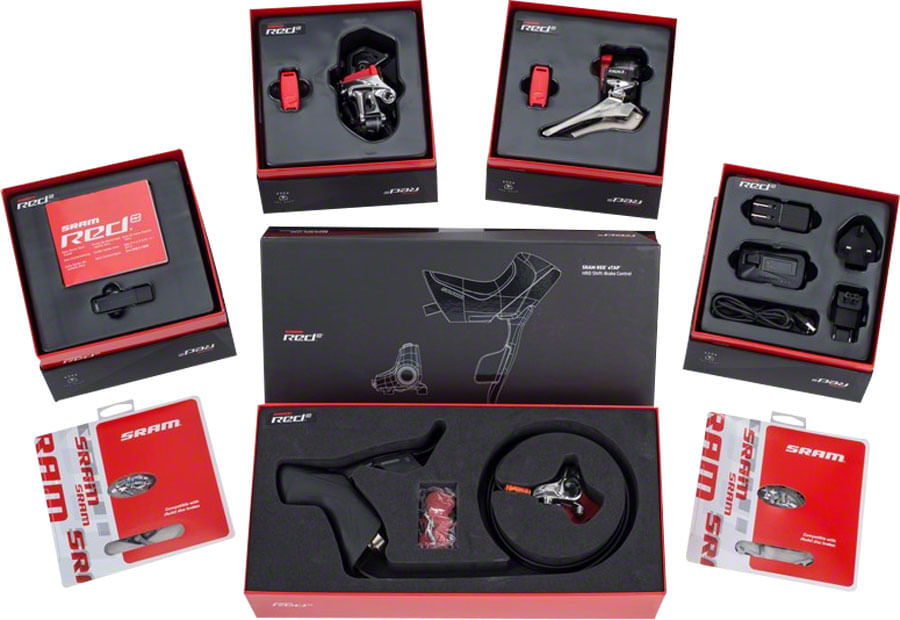 SRAM RED eTap Electronic Road Groupset 2x, 11-Speed, HRD Brake