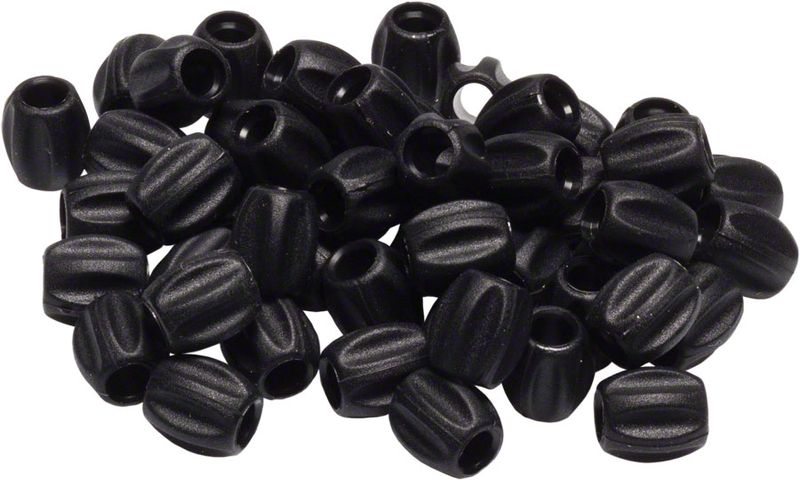 Jagwire-Mini-Tube-Tops-Frame-Protectors-for-4mm-or-5mm-Housing-or-Hose-Bag-of-50-Black-CA2252-5