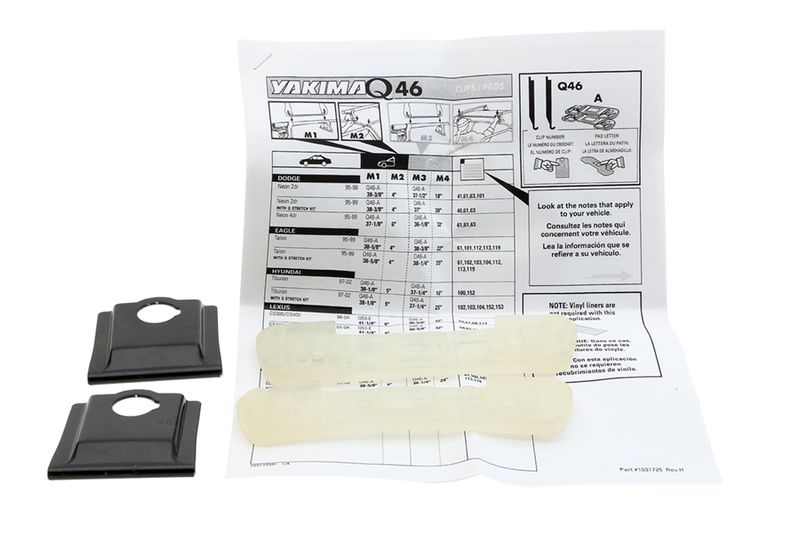Yakima-Q46-Q-Tower-Clips-w--A-Pads--0646-2-clips-Q46-Q46-WH16-5
