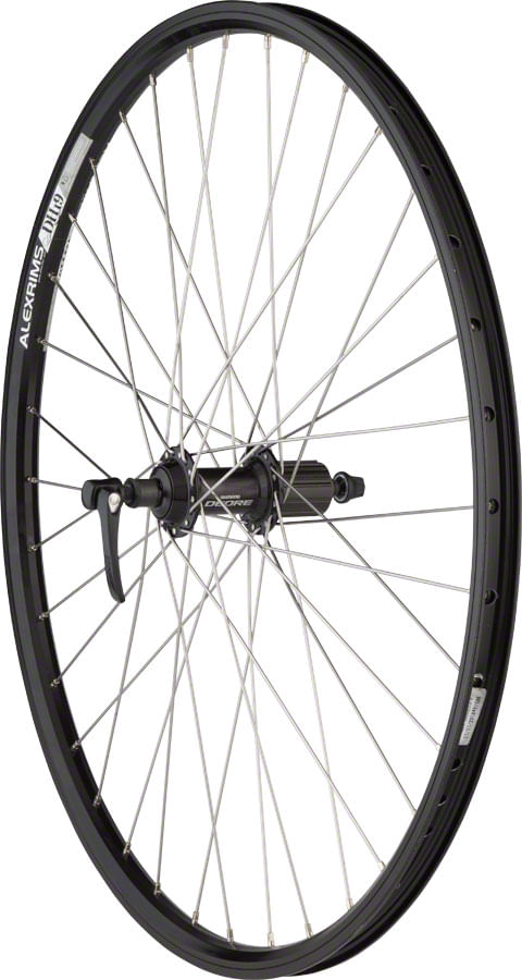 Quality-Wheels-Deore-DH19-Rear-Wheel---26--QR-x-135mm-Rim-Brake-HG-10-Black-Clincher-WE8657-5